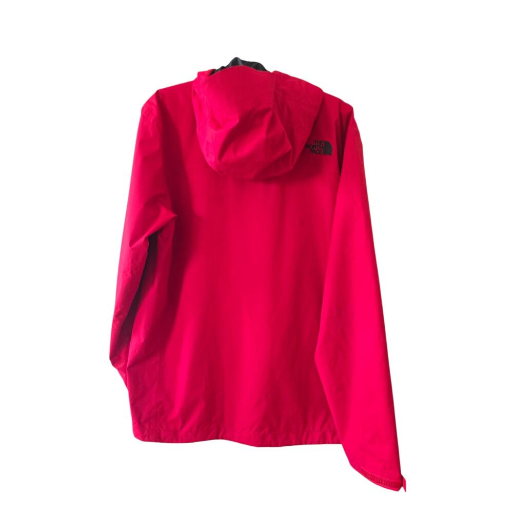 The North Face Dble Zip Lined Removable Hood Rain Jacket Size Mens S Womens M - Picture 3 of 11